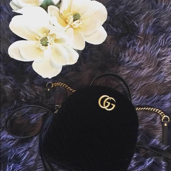 Gucci Marmont backpack in suede - Picture 5 of 5